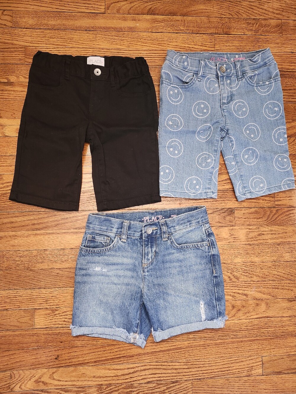 Kid Girl Denim Shorts Bundle - Size 6
